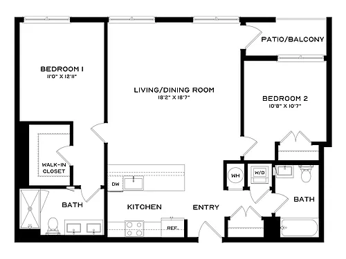 Floor plan B15