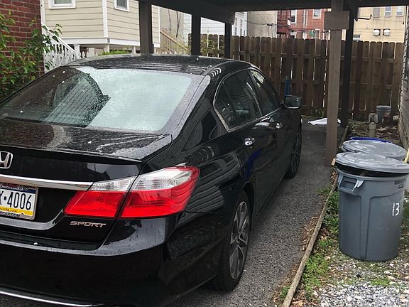 2 off street (stacked) parking spots