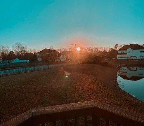 View from back deck