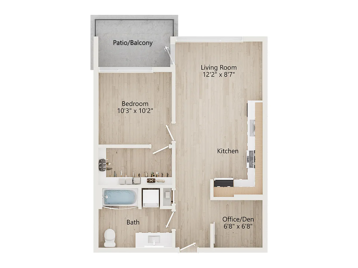 Floor plan A5-D