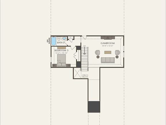 Second Floor 4 br 3 ba