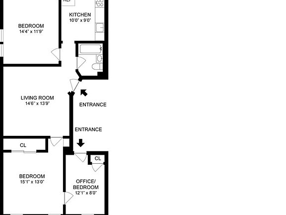 2nd image of 2531 Crescent St APT 2
