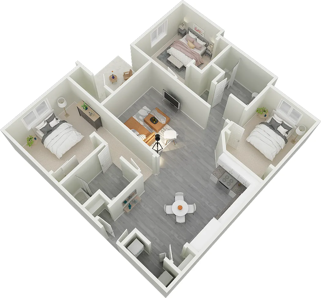 Floor plan 3x2 Haven