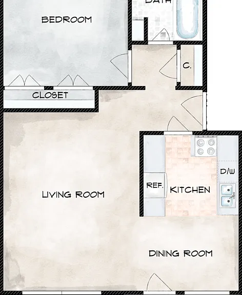 The Verdana Floorplan Diagram