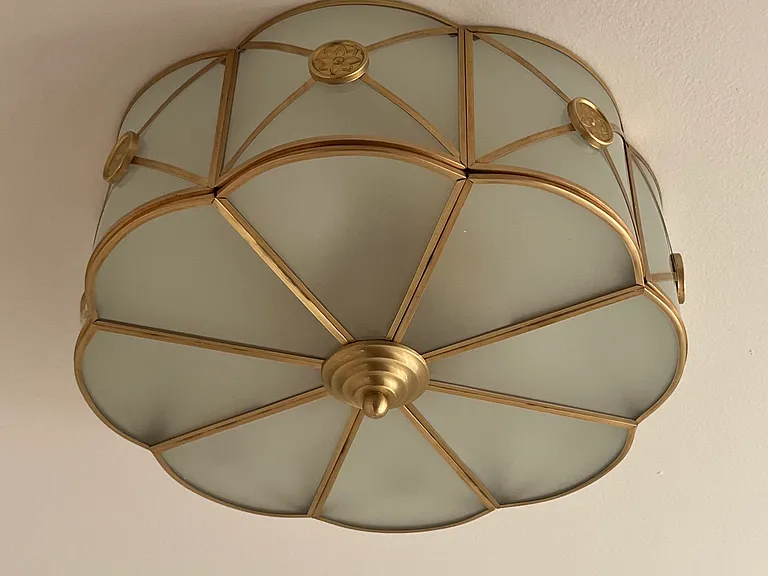 New hallway light