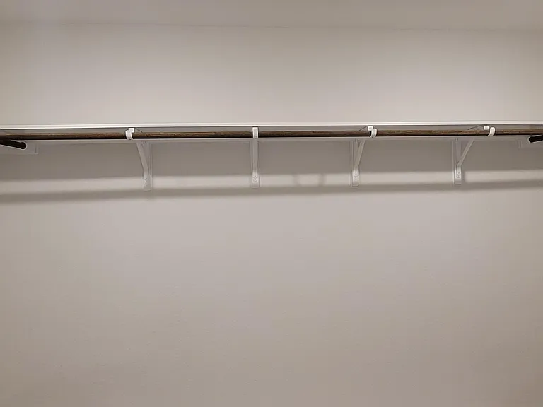 Primary closet