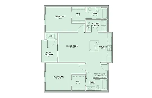 Floor plan Cedar