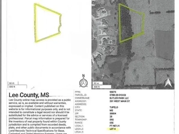 Longview Lake Lot 4, Tupelo, MS 38801