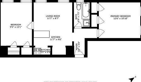 5th image of 303 W 122nd St #7