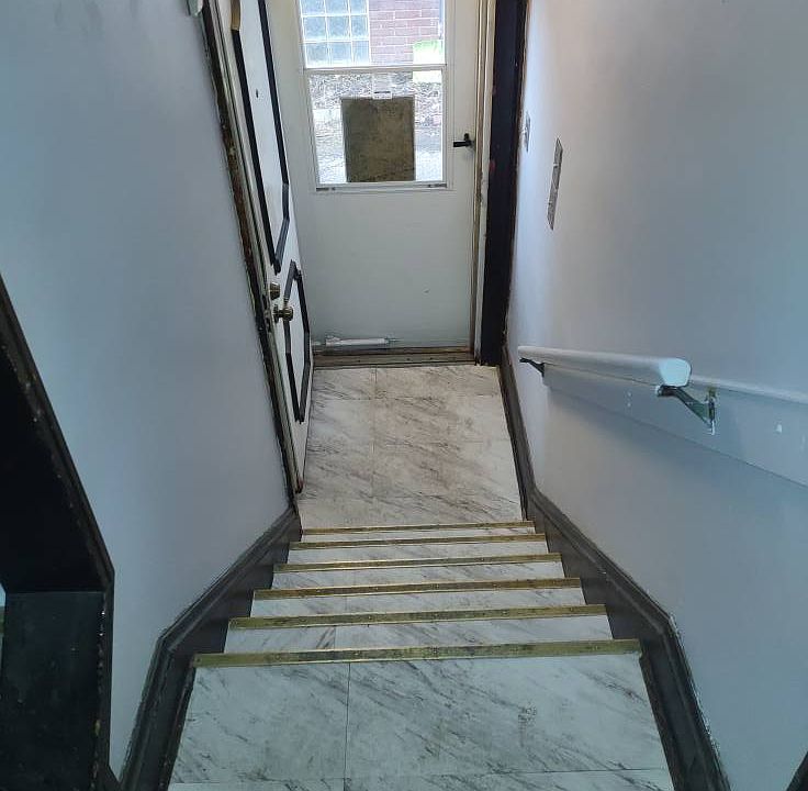 Hallway exit