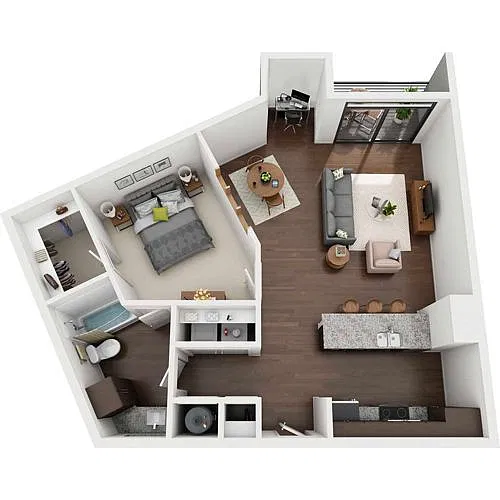 Floor plan 1-D