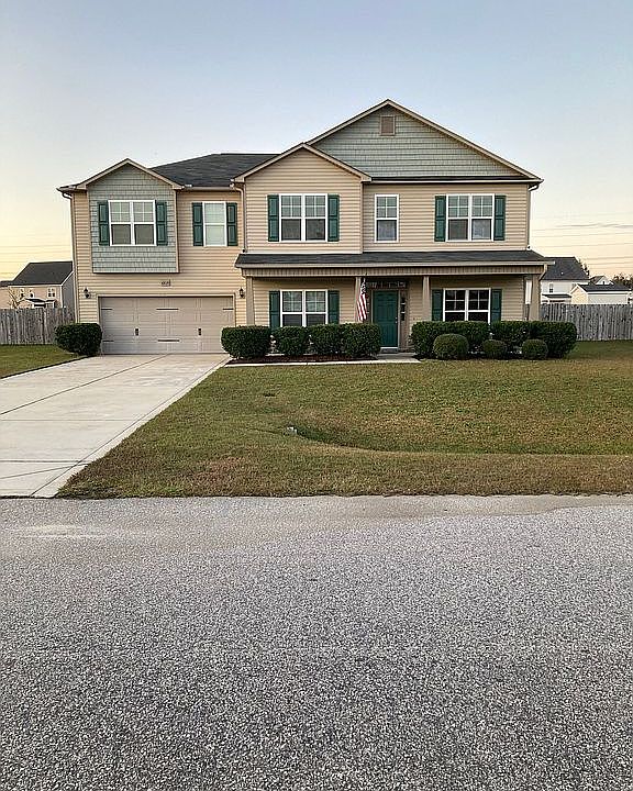 Front view of the house