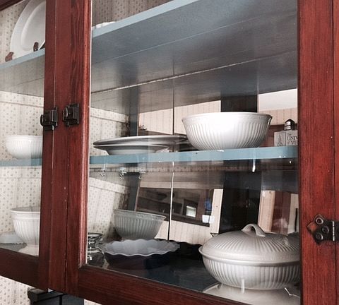 built-in cupboard