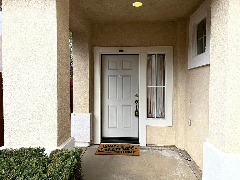 Covered front porch