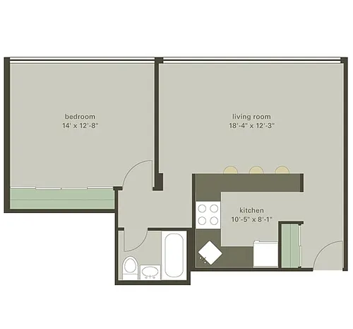 Floor plan algn1b05
