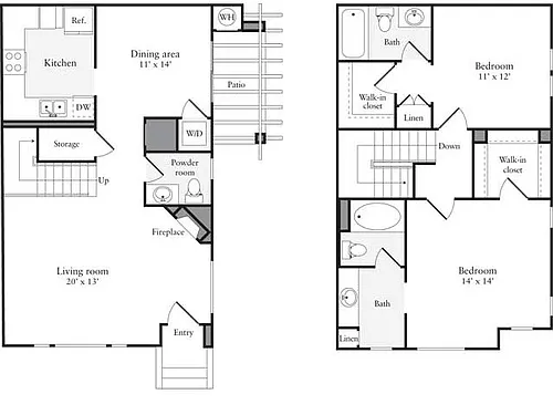 Floor plan 1358