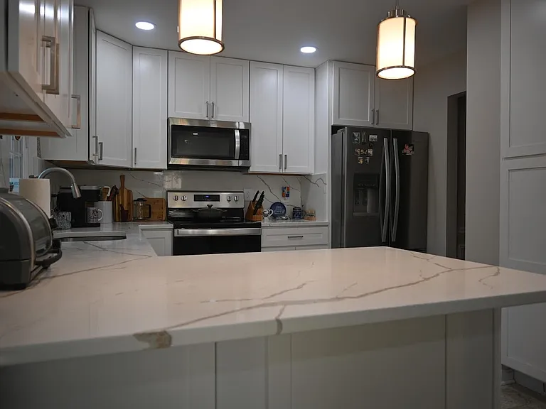 Newly renovated kitchen