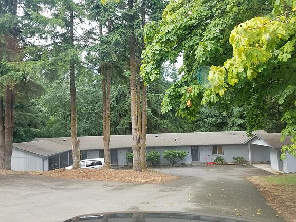 front of units after trees trimmed