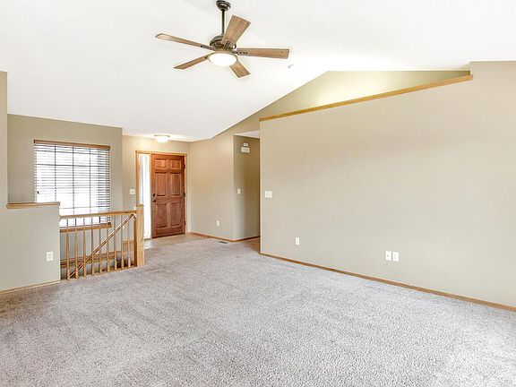 Living room & front entry
