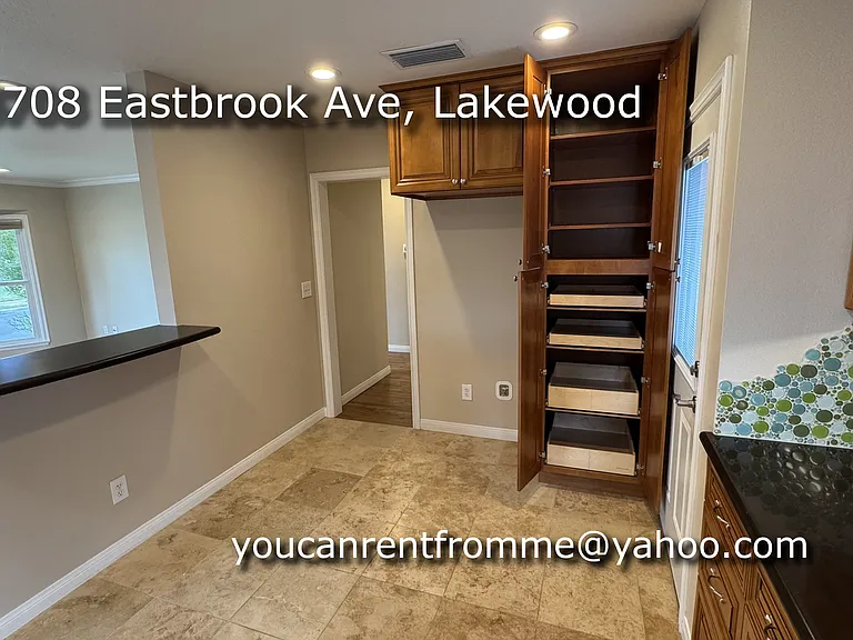 Kitchen Pantry and Fridge Space