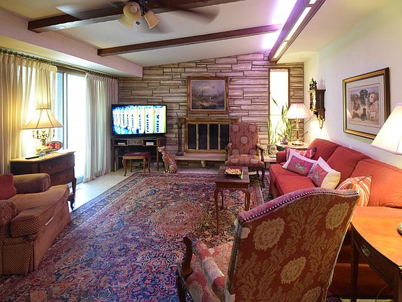 Family Room with Woodburner