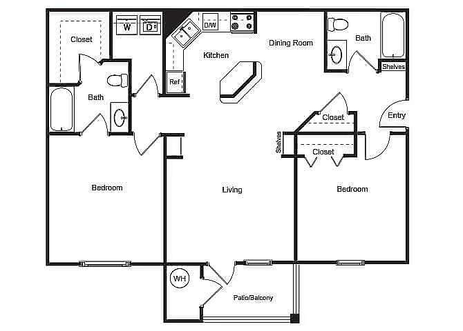 Floor plan B1