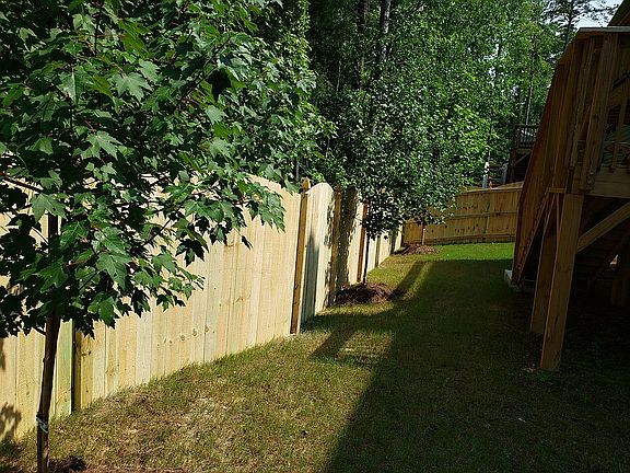 Fenced-in Background