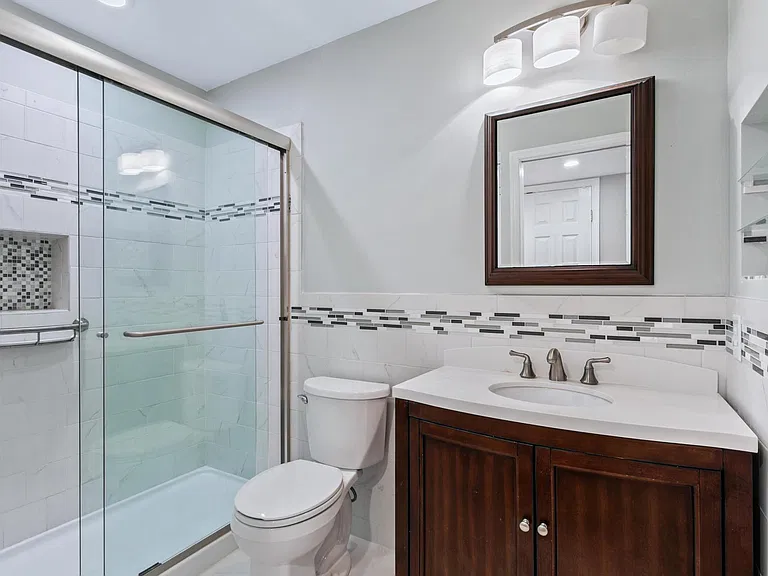 first floor master bathroom