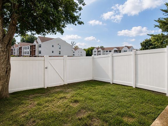 Fenced back yard