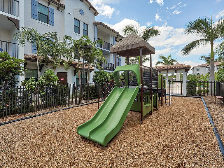 The Windsor at Delray Beach playground offers fun in the sun.
