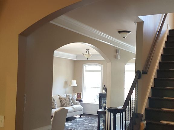 Custom moulding, iron spindl