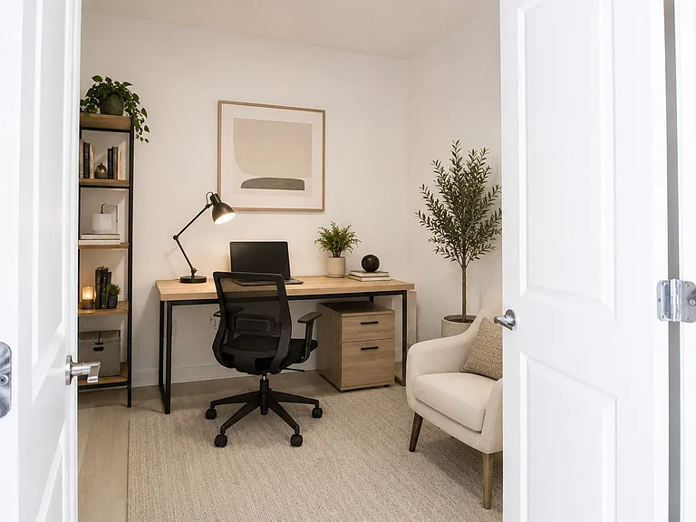 Staged Den