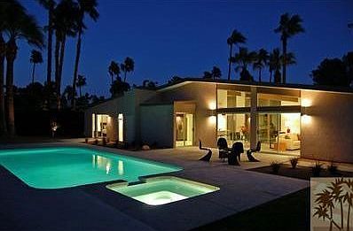 Moonlight by the Pool