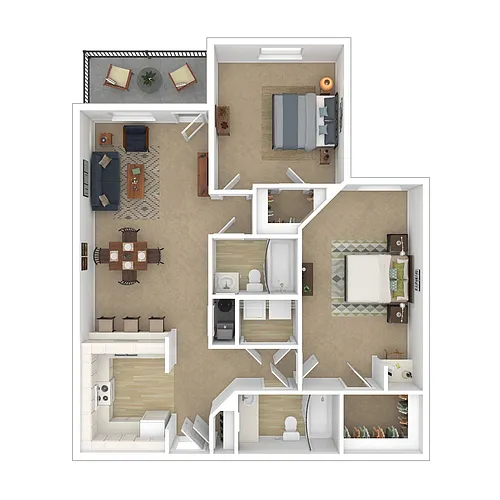 Floor plan B2