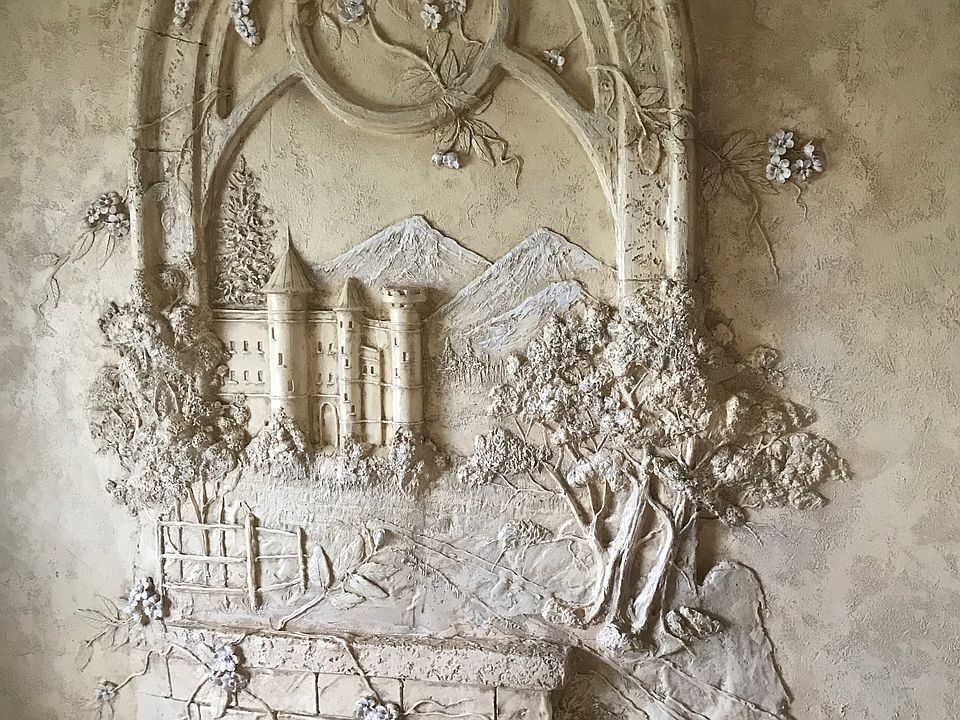 3-D Mural in Foyer