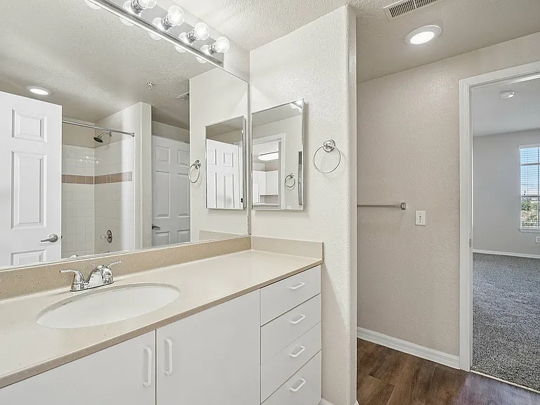 Essex Bathroom to Bedroom View