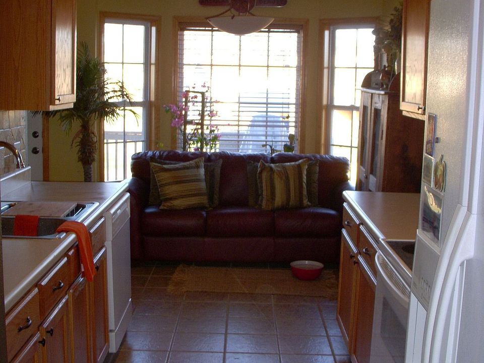 Galley Kitchen looking into Breakfast Nook