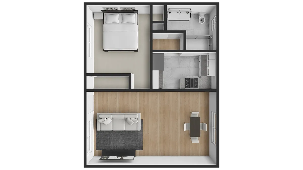 Floor plan Layout D