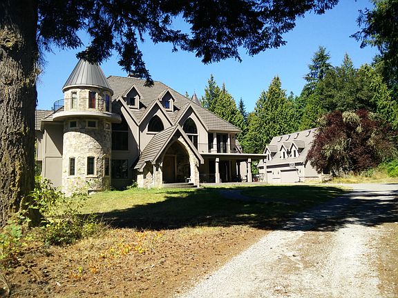 Coming up the driveway