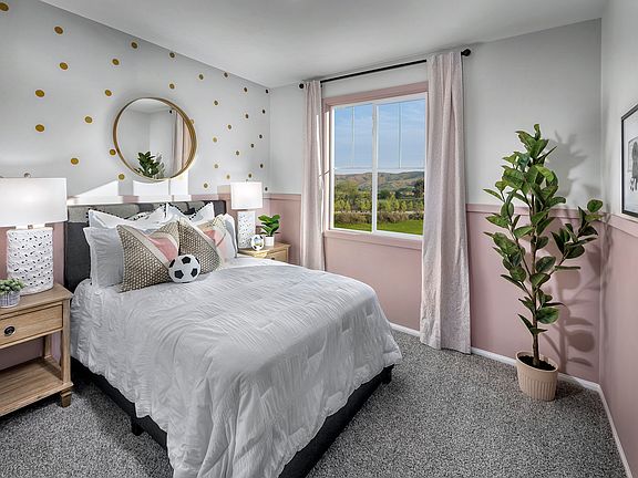 Residence 3 floorplan modeled at a nearby Meritage community.