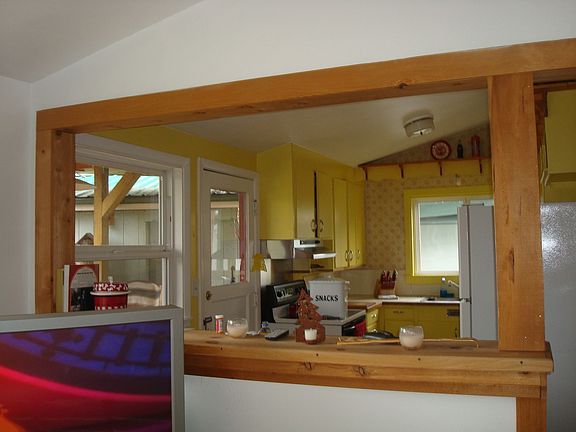 View of Living into Kitchen