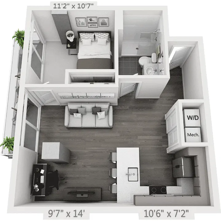 Floor plan A7