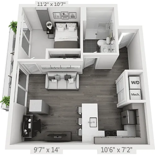 Floor plan A7