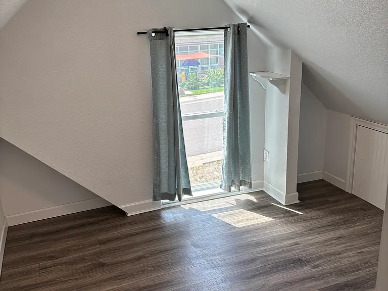 Second floor bedroom from door way