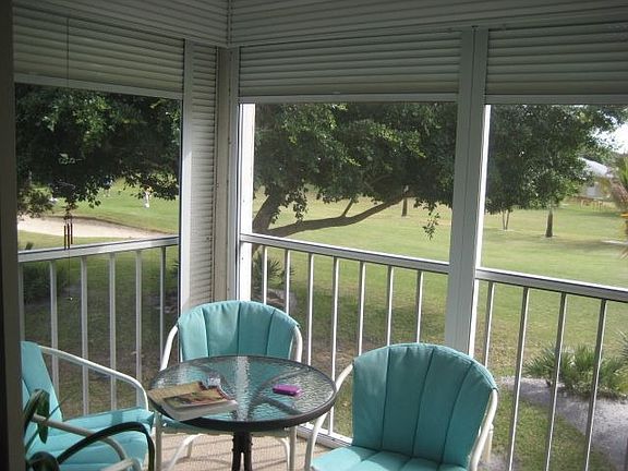 PATIO IS SCREENED ON 2 SIDES