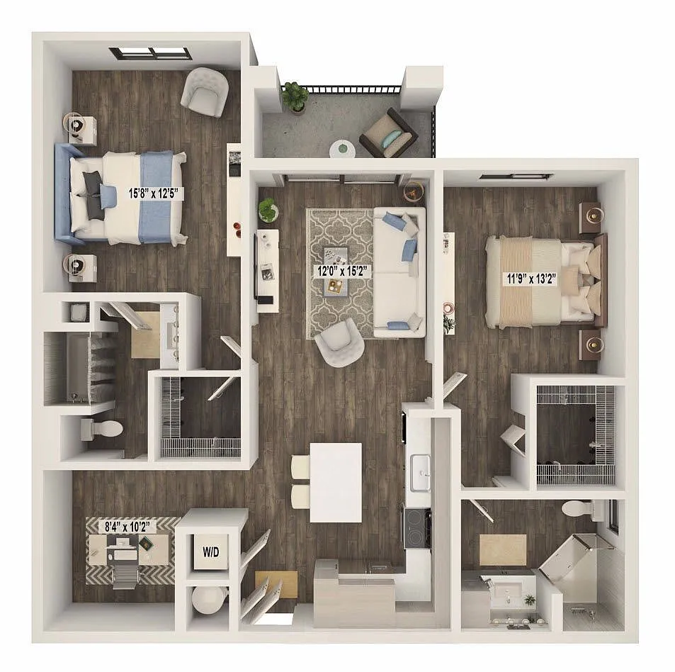 Floor plan Bourne