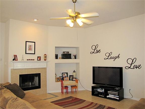 Woodburning fireplace