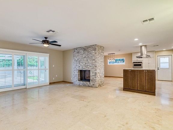 Travertine tile