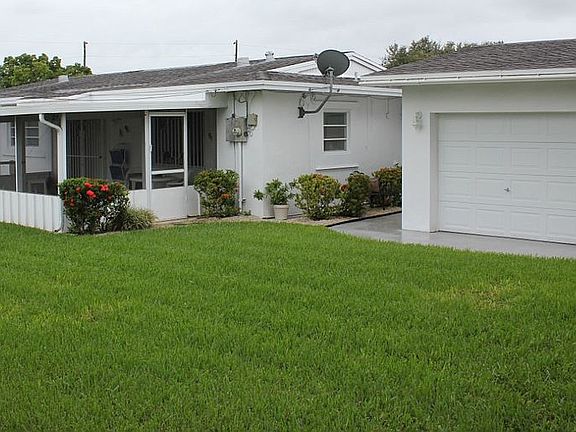 Back Yard With Garage