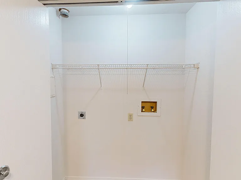 Washer and Dryer Connections